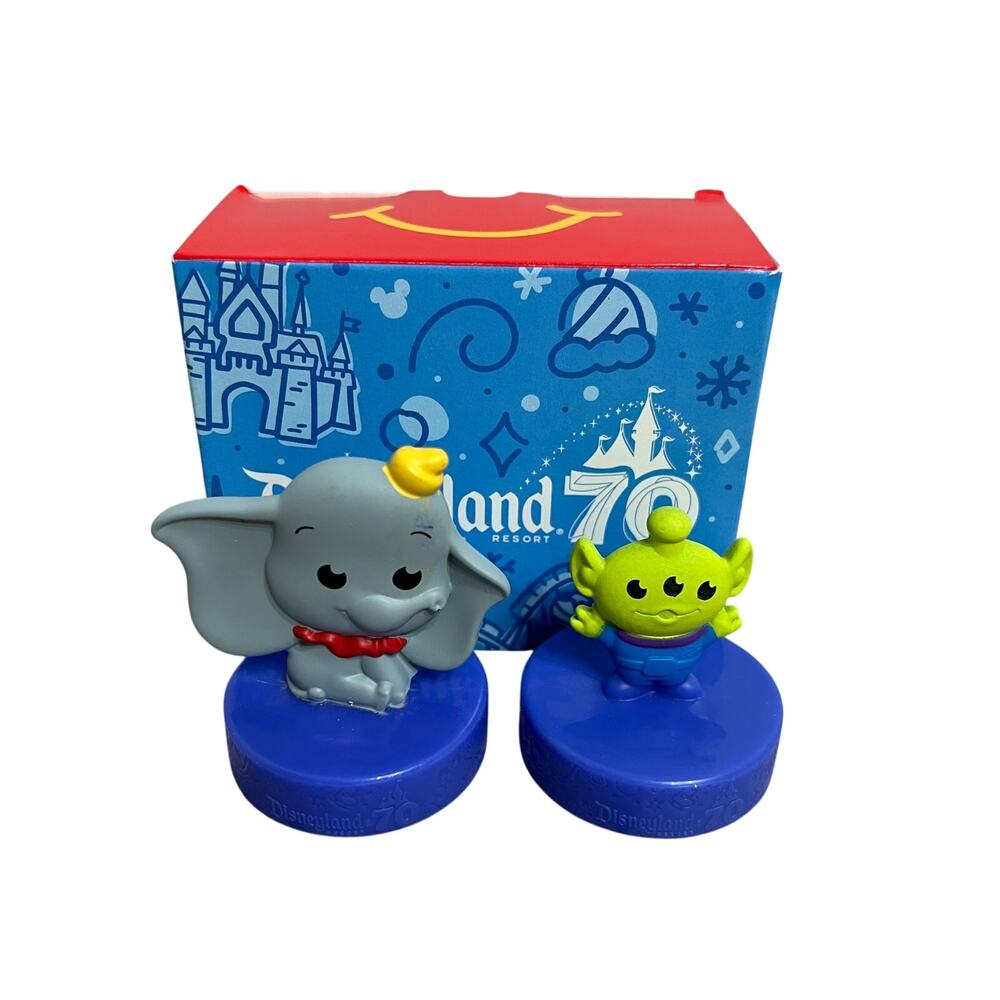 MCDONALDS Disneyland 70th Anniversary Happy Meal Toy 18 Dumbo Alien Box 2025